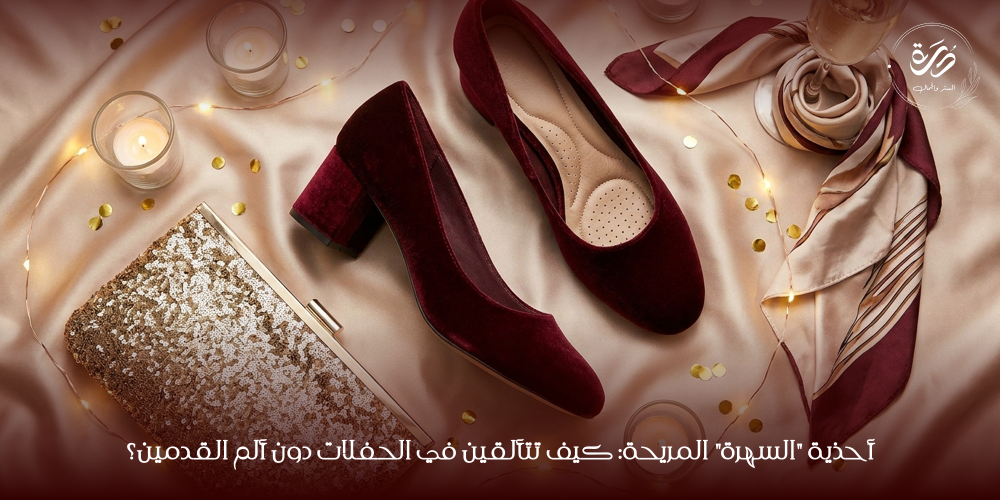 أحذية "السهرة" المريحة: كيف تتألقين في الحفلات دون ألم القدمين؟
