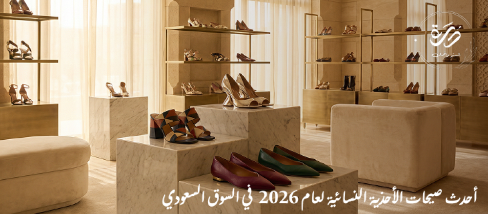 أحدث صيحات الأحذية النسائية لعام 2026 في السوق السعودي