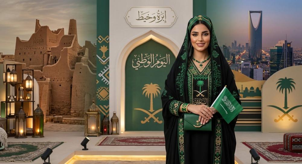 اليوم الوطني السعودي | إطلالات عصرية من إبرة وخيط
