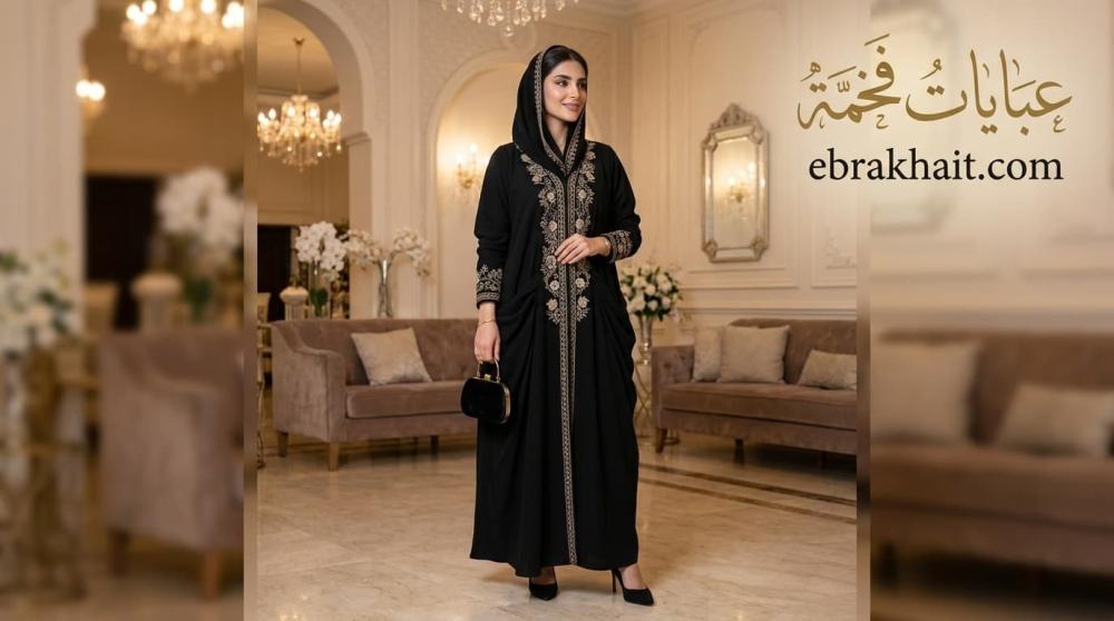 عبايات فخمة بتصاميم راقية | إبرة وخيط