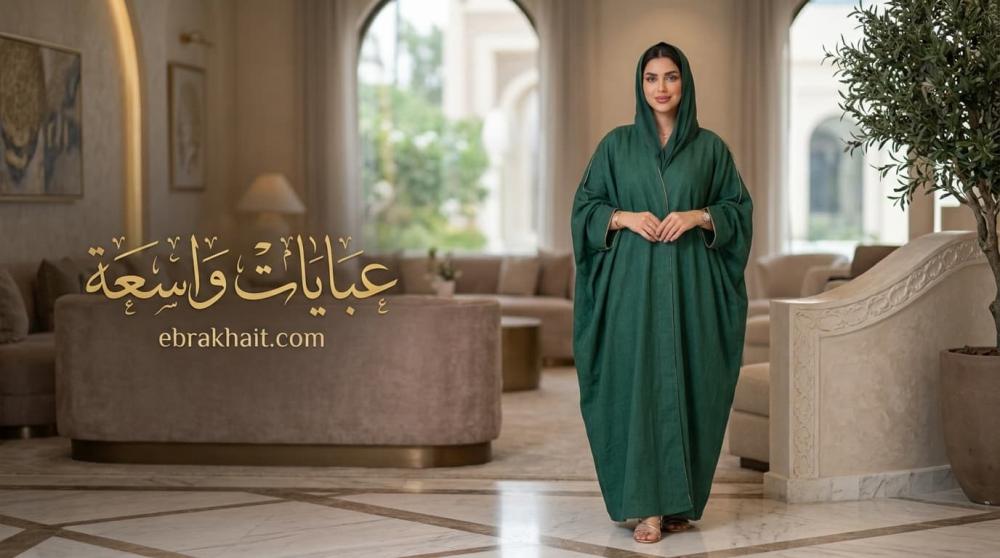 عبايات واسعة مريحة وأنيقة | إبرة وخيط