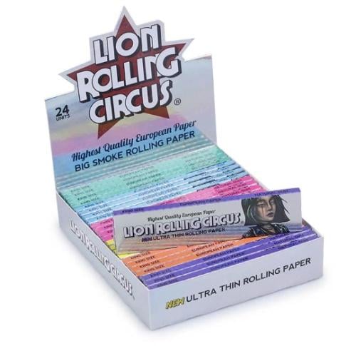 ورق ليون رول - LION ROLLING CIRCUS SILVER