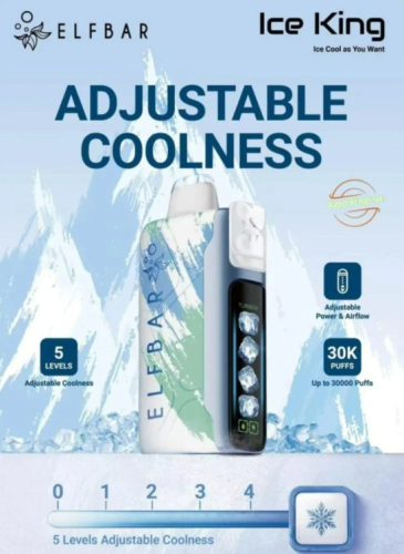 الفبار ايس كنق 30 الف - ELFBAR ICE KING 30000