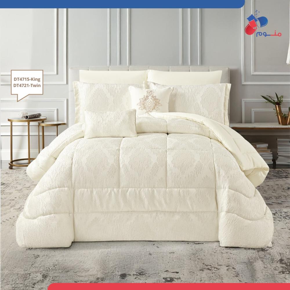 مفرش دونتيلا جاكار 8 قطع DT4715