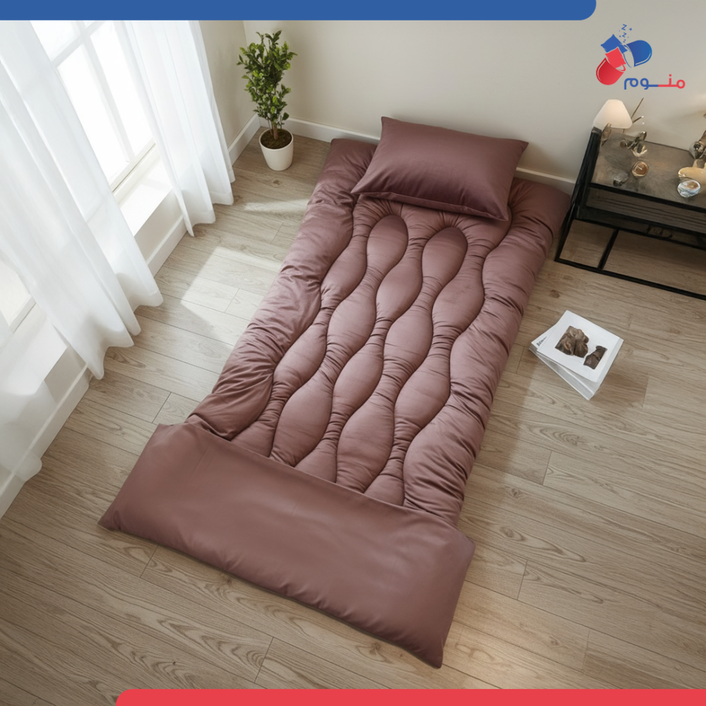 بكج الضيوف والرحلات - طراحة + بطانية + مخدة - لون وردي