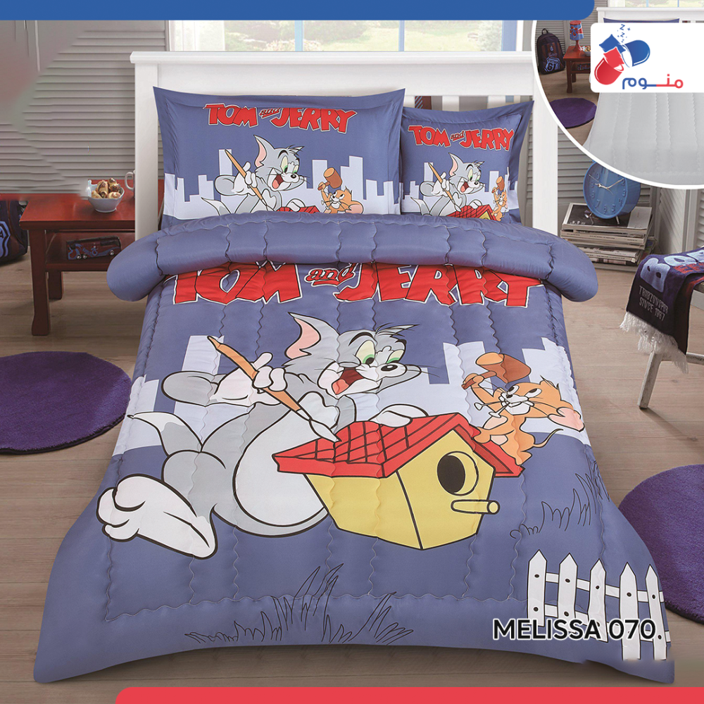 مفرش  اطفال رسوم مليسا  (MELISSA-070)