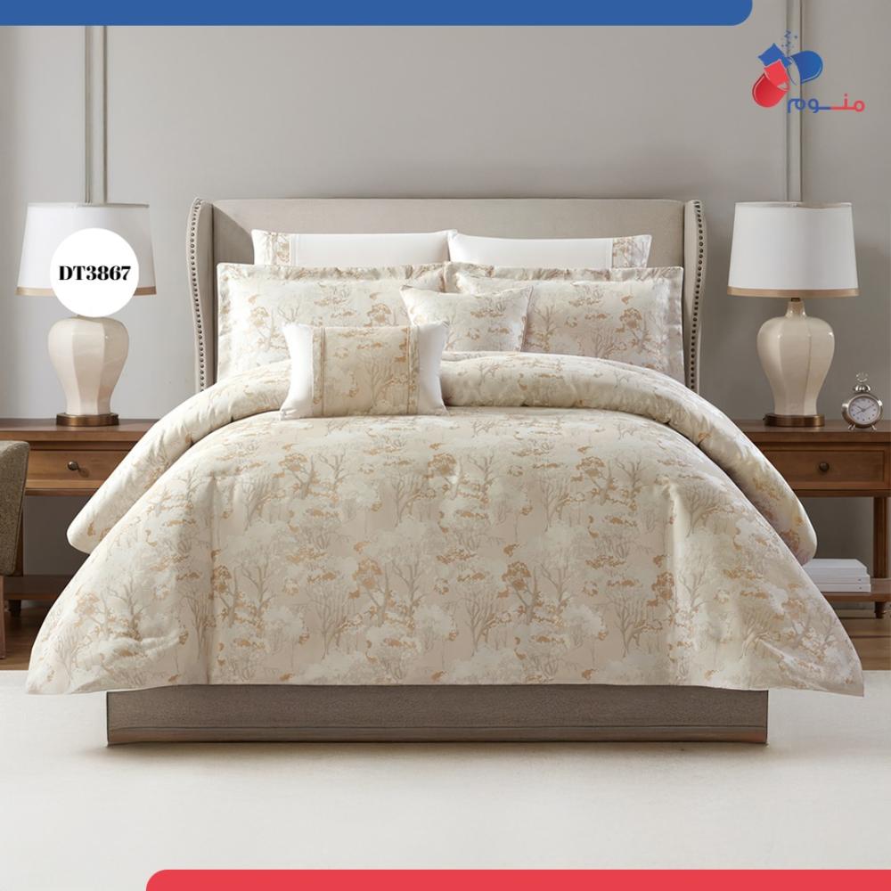 مفرش دونتيلا جاكار 8 قطع DT3867