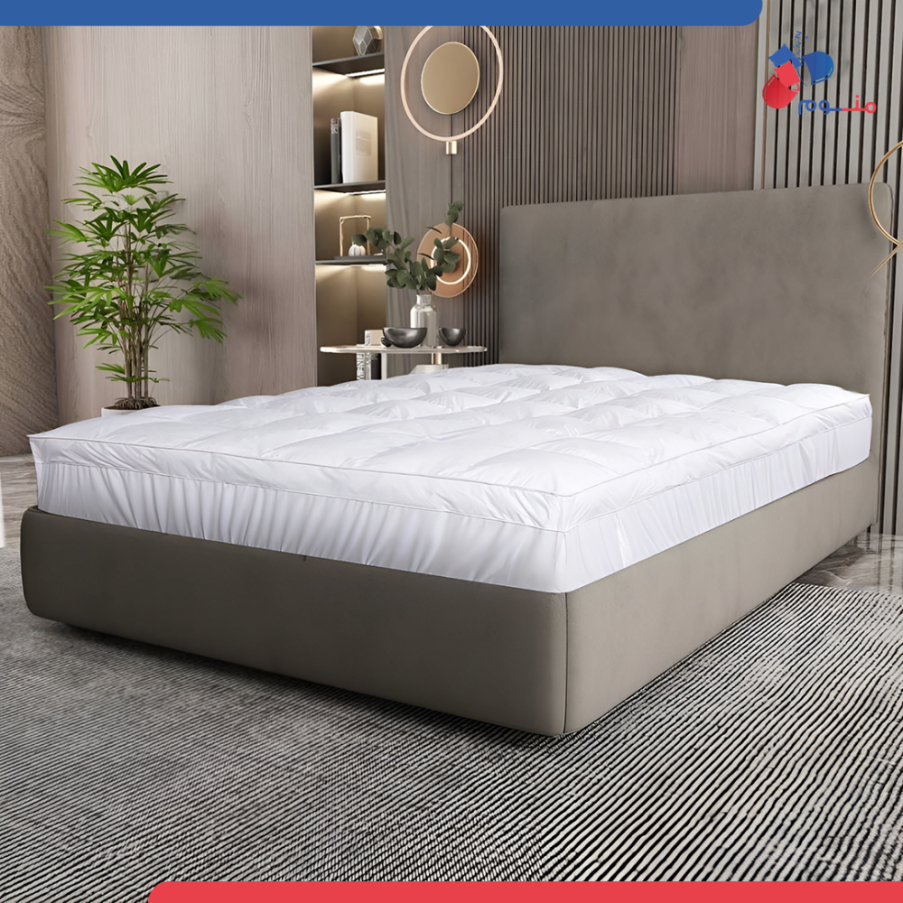 لباد سرير فندقي فاخر من منوم - ارتفاع 8 سم