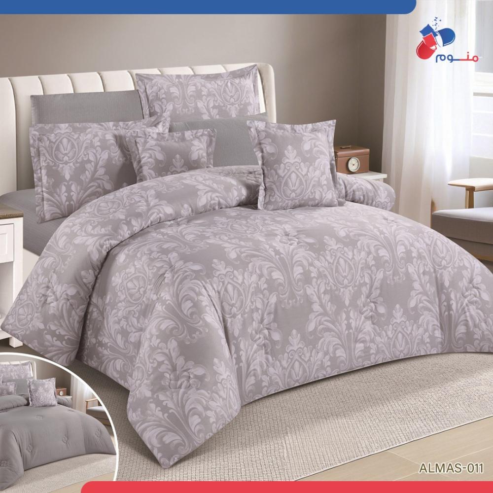 طقم مفرش الماس الفاخر قطن 100% (011 ALMAS)