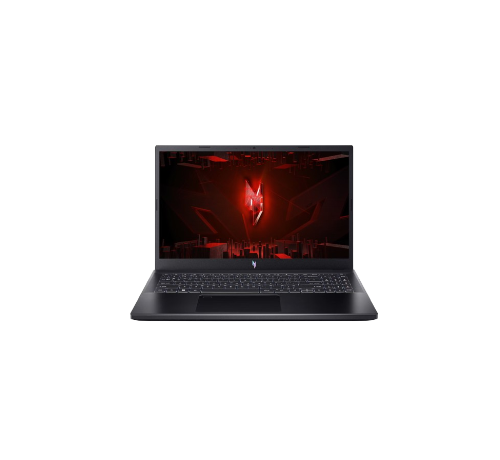 Acer Nitro V15 Gaming Laptop, 15.6" FHD IPS 144Hz, Intel Core i7-13620H, 16GB DDR5 RAM, 512GB SSD, RTX 4050 6GB, DOS, Arabic/English Keyboard – Black
