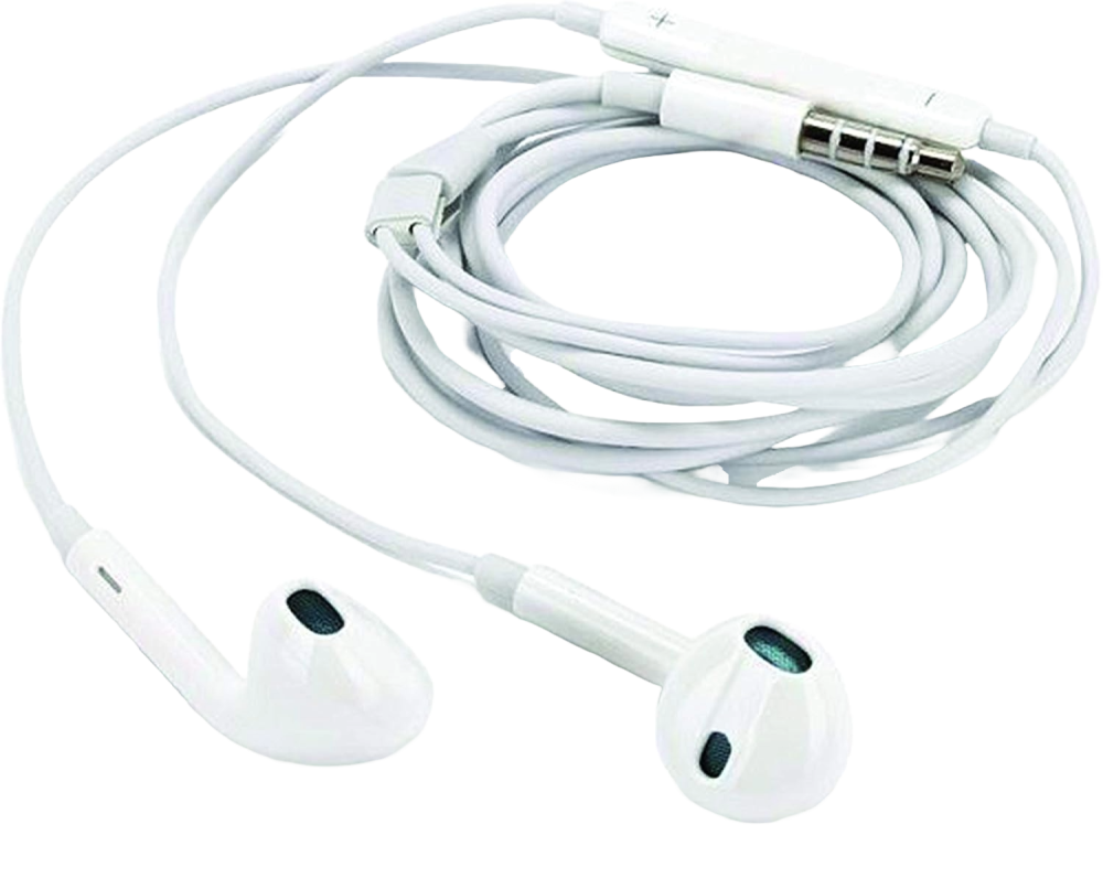 سماعات أذن ديفيا سلكية داخل الأذن مع مايك وريموت، مقبس 3.5 مم – أبيض