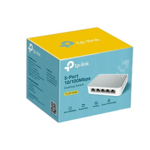 Switch 5 Port 10/100 MBPS موزع ايثرنت من تي بي لين...