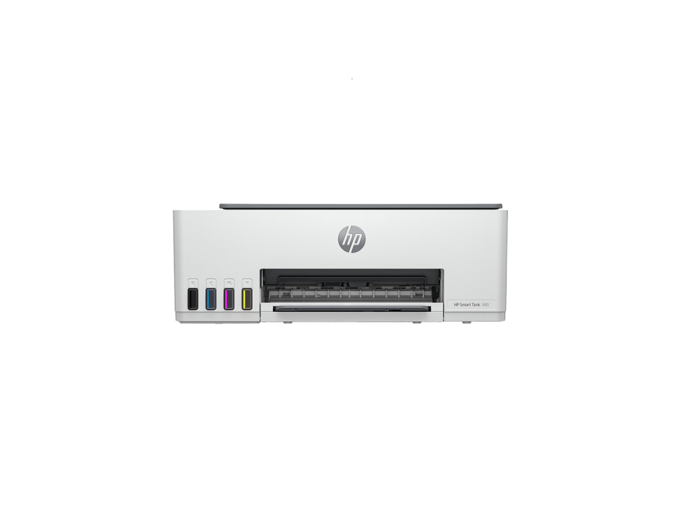طابعة HP Smart Tank 580 لاسلكية 3 في 1 - طباعة ونسخ ومسح ضوئي - حبر عالي السعة - لون بازلت فاتح
