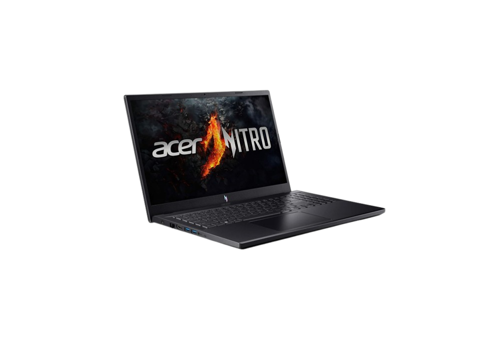 Acer Nitro V15 Gaming Laptop ANV15-41-R26A, 15.6" FHD, Ryzen 7, 16GB RAM, 512GB SSD, GeForce RTX 3050 6GB, DOS, Black