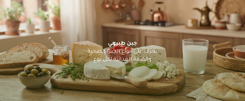 جبن طبيعي: الأنواع الصحية والقيمة الغذائية لكل نوع