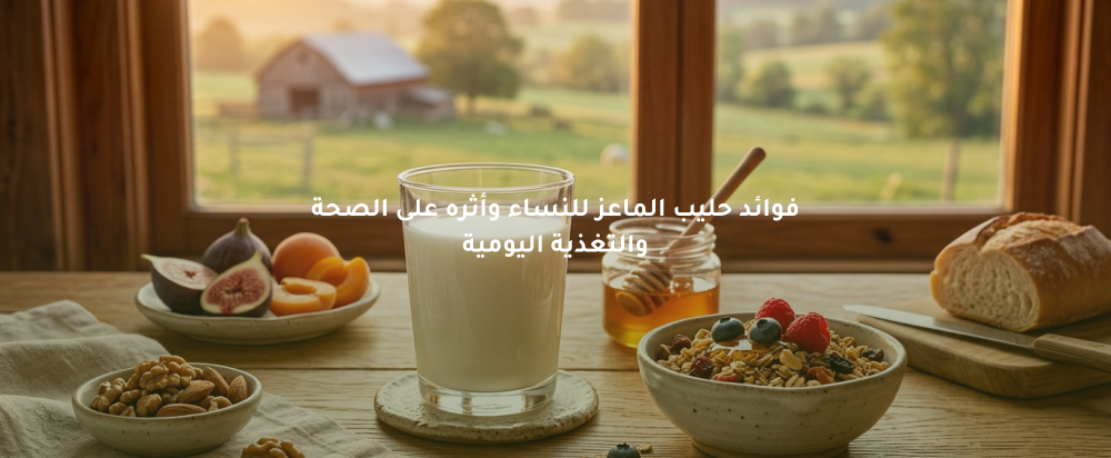 فوائد حليب الماعز للنساء وأهميته للصحة اليومية
