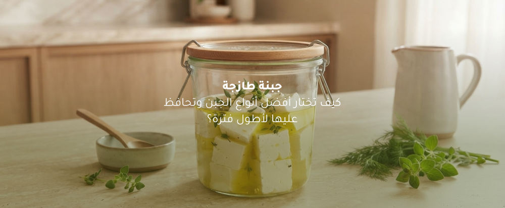 جبنة طازجة: كيف تختارها وتحافظ على جودتها؟