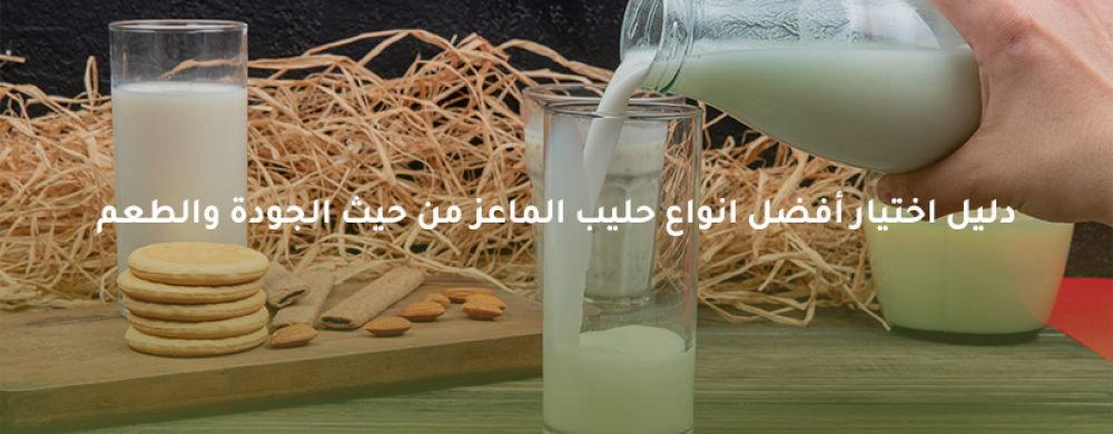 انواع حليب الماعز وكيف تختار الأفضل من حيث الجودة والطعم