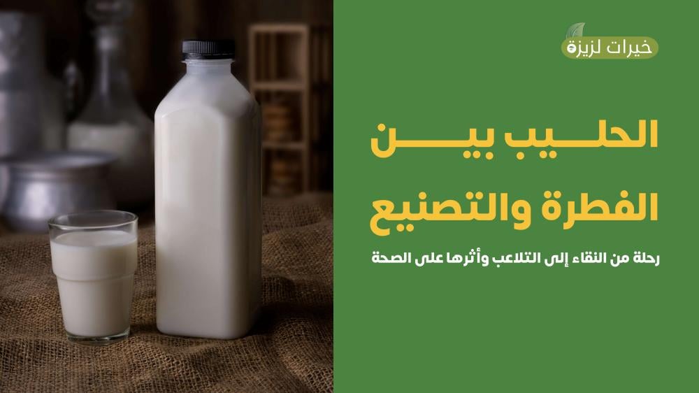 الحليب بين الفطرة والتصنيع رحلة من النقاء إلى التلاعب وأثرها على الصحة
