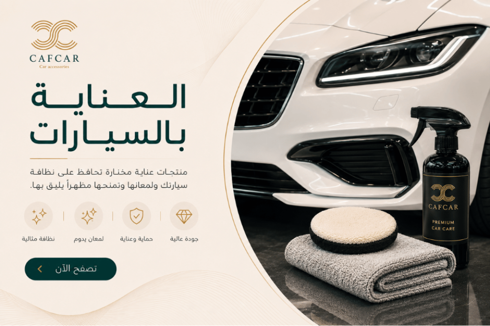 العناية بالسيارات: أفضل المنتجات للحفاظ على نظافة ولمعان سيارتك