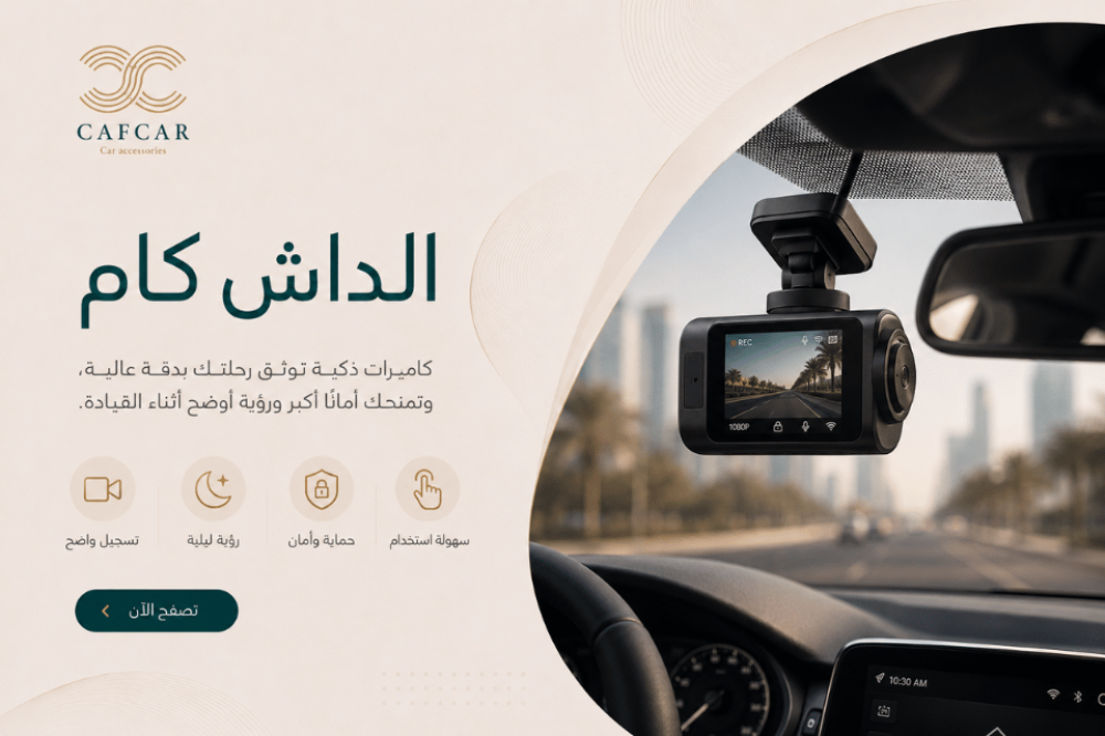 الداش كام للسيارات | كاميرات تسجيل ذكية من CAF CAR