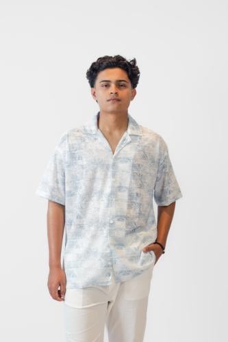 button-up shirt –