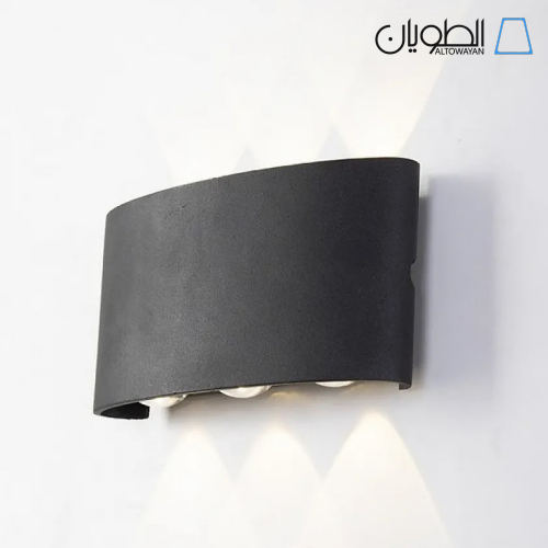 كشاف جداري LED خارجي 30 واط - إطار أسود