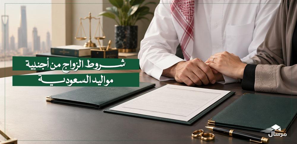 شروط الزواج من أجنبية مواليد السعودية