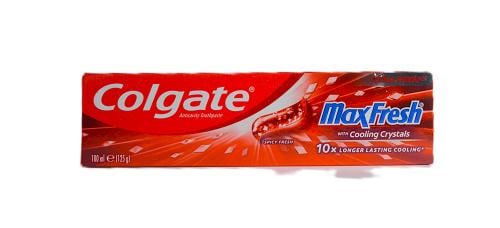 معجون اسنان كولجيت جل احمر حار من ماكس فريش - 100...