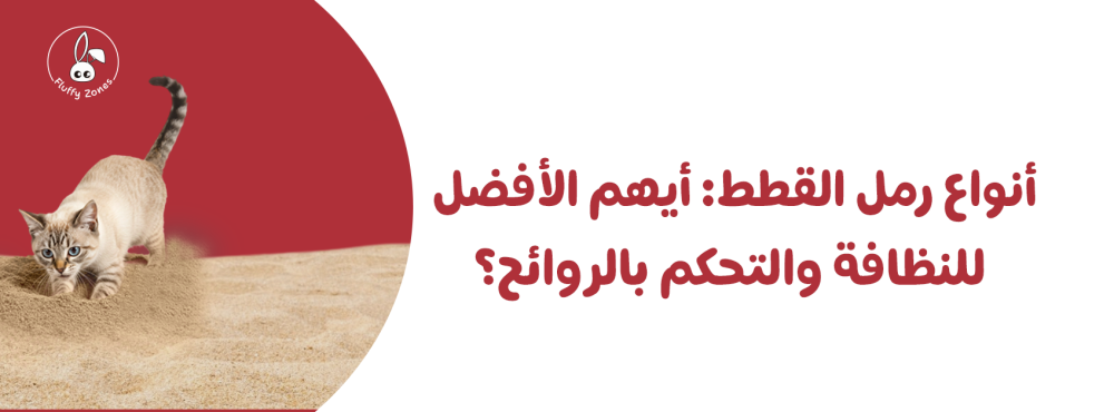أنواع رمل القطط: أيهم الأفضل للنظافة والتحكم بالروائح؟