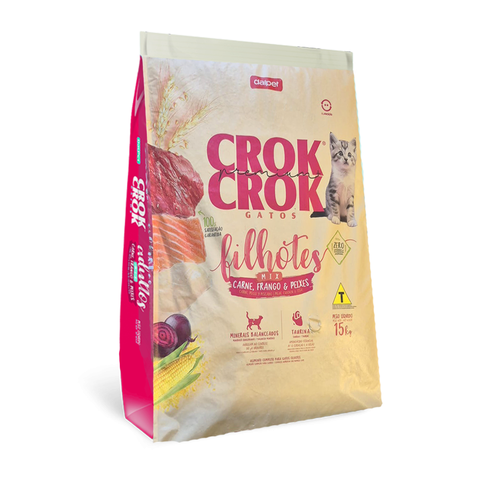 جاتوس كروك طعام جاف للقطط الصغيرة 15KG