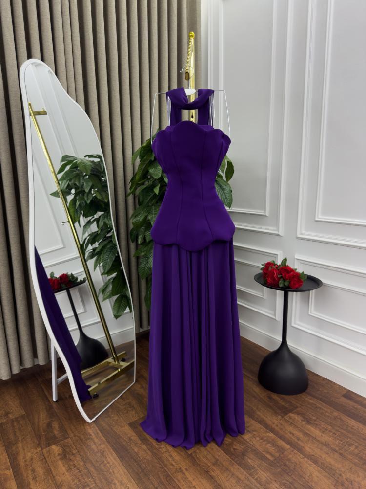 فستان باربي نيلي