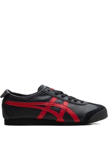 Onitsuka Tiger سنيكر 'ميكسيكو 66' "بلاك/ريد"