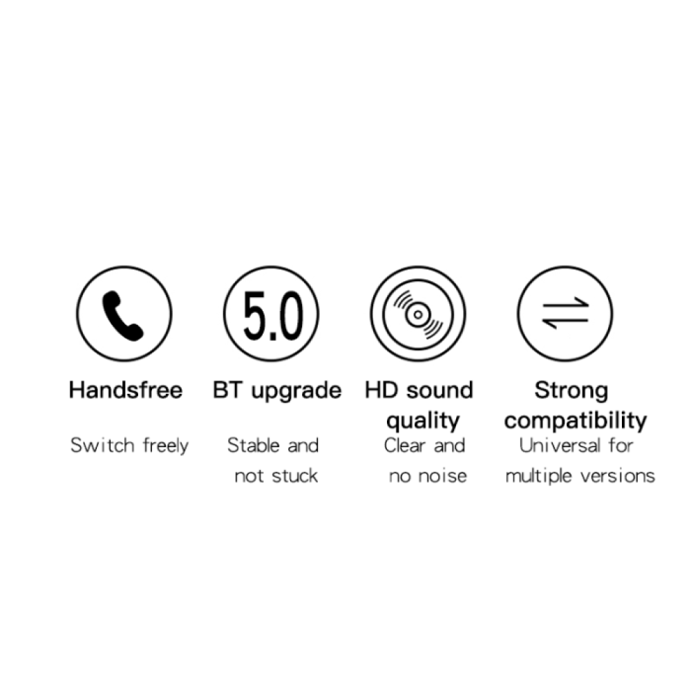 جهاز استقبال بلوتوث للسيارة من Yesido موديل YAU32