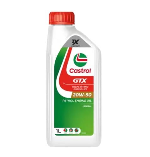 CASTROL GTX ENGINE OIL 20W-50 زيت محرك كاسترول - 1...