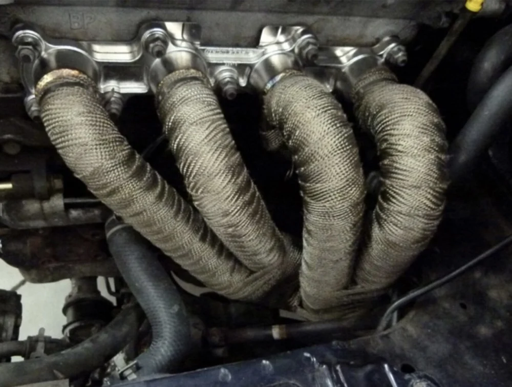 عازل حراري من التيتانيوم لمواصير العادم  والانتيك