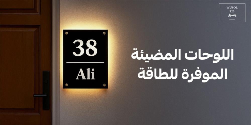 اللوحات المضيئة الموفرة للطاقة