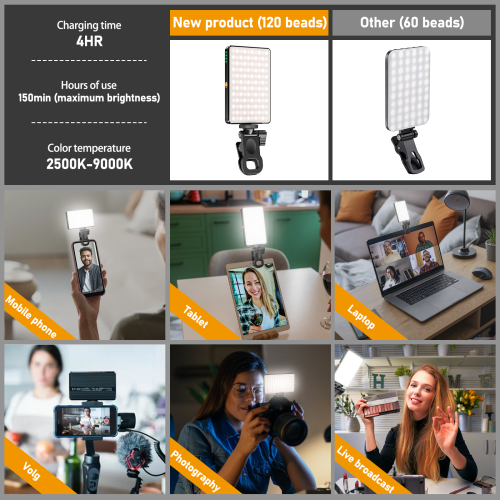 اضاءه LED قابله للشحن