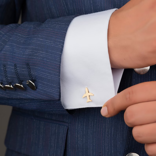 أزرار أكمام طائرة