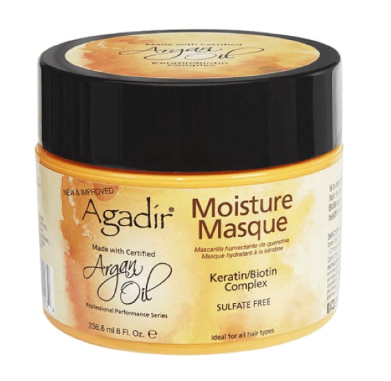 قناع زيت الأرغان المرطب والمغذي للشعر من أغادير - 236.6مل