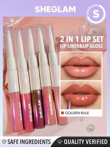 قلم تحديد الشفاه Lip Rules & Gloss -Golden Rule شت...