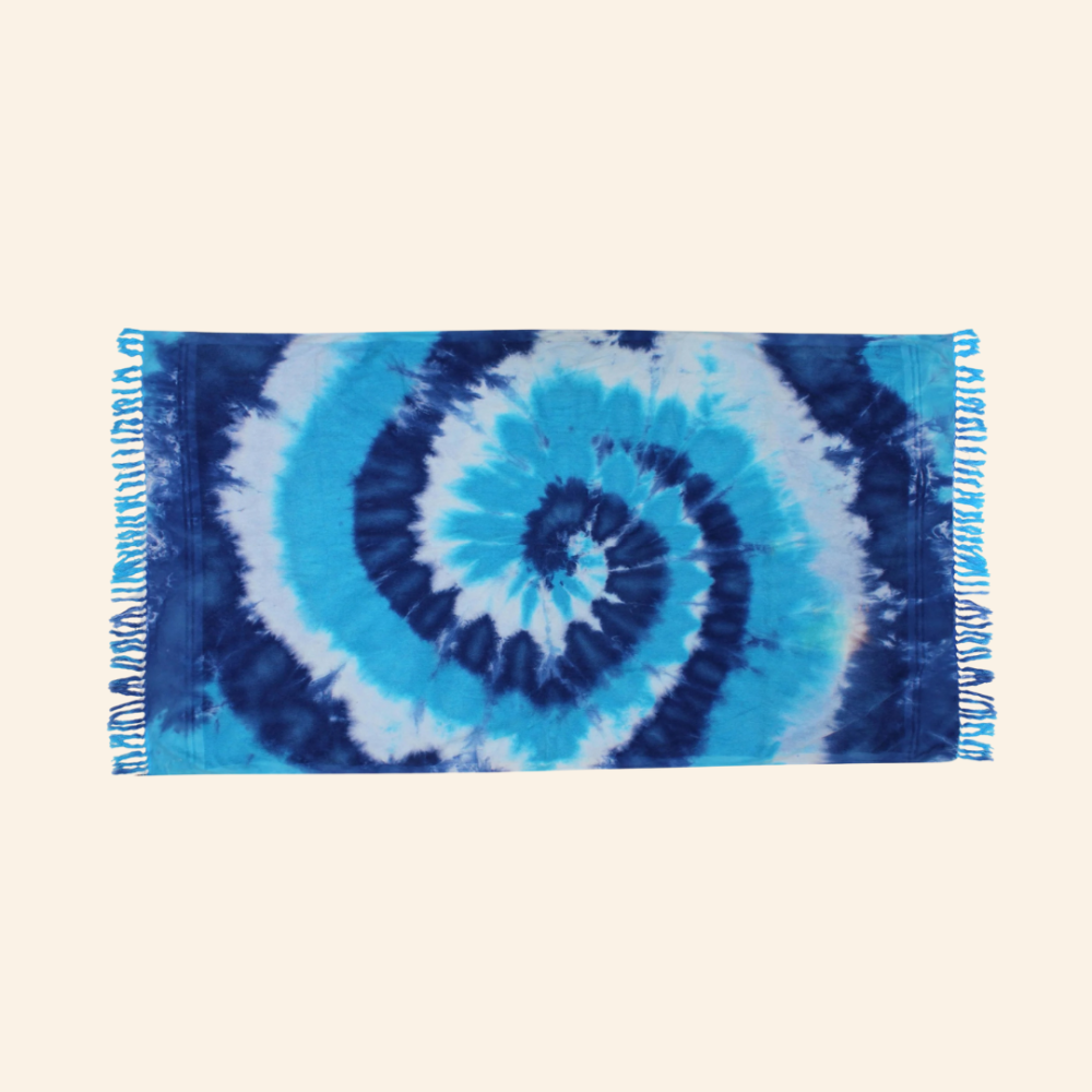 Tie Dye - منشفة بحر (أزرق)