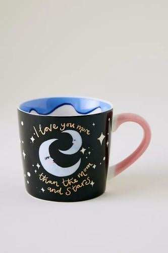 I Love you more than the Moon and Stars - كوب