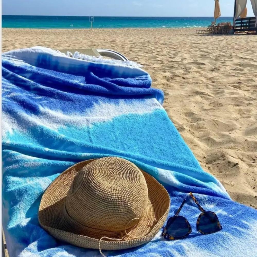 Tie Dye - منشفة بحر (أزرق)