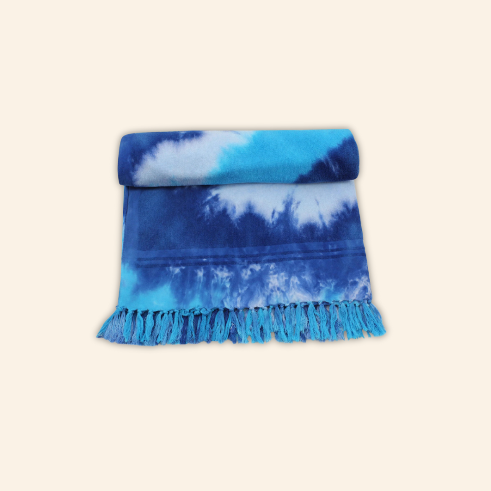 Tie Dye - منشفة بحر (أزرق)