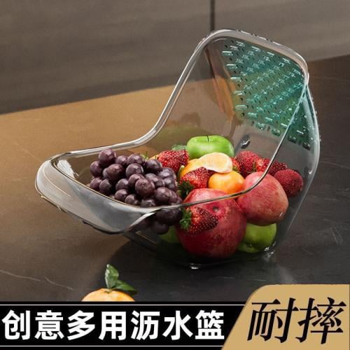 New Multi-functional Rice Washing Drain Basket Hou...