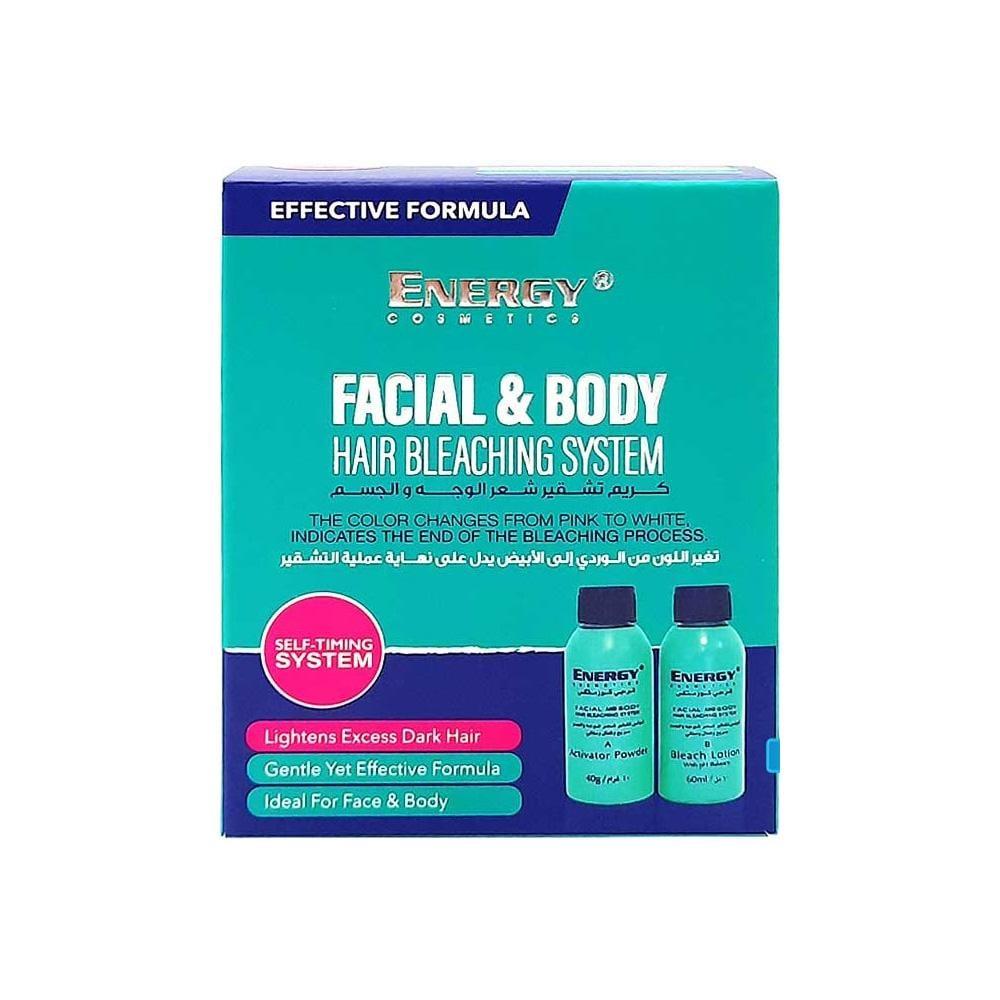 انرجي كريم تشقير شعر للوجه والجسم