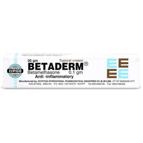 Betaderm 100 mg Cream 20 gm بيتاديرم 100 مجم كريم...