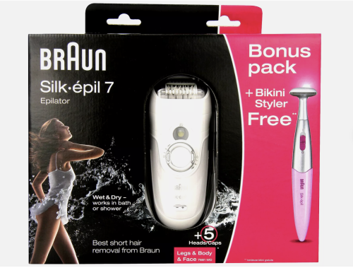 آلة إزالة الشعر Braun Silk-epil 7 Flex SkinSpa 5 5...