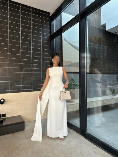 White Tail Dress